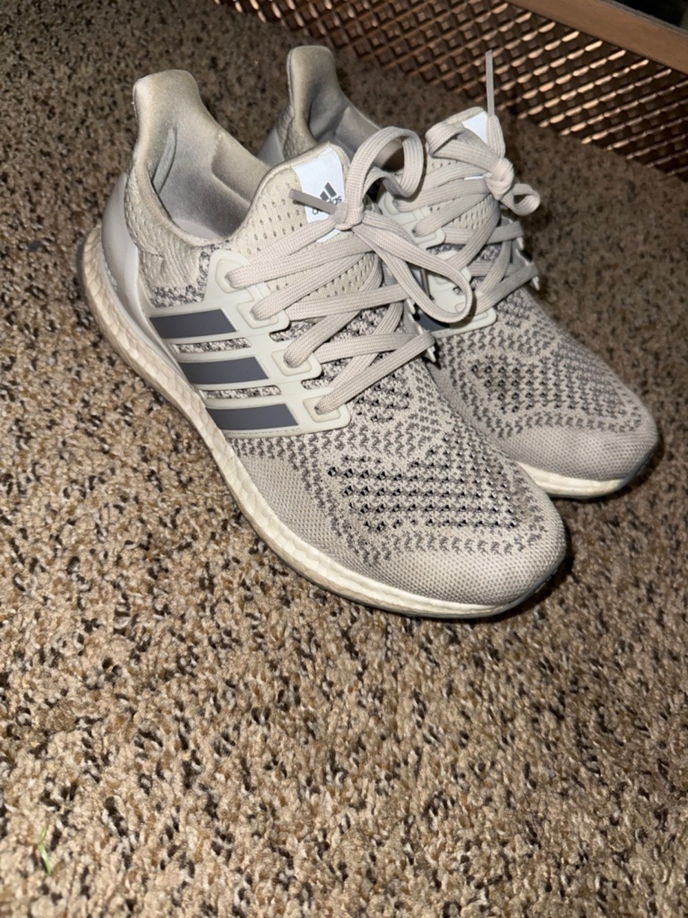 adidas Ultraboost Running Shoes - Light Beige/Grey